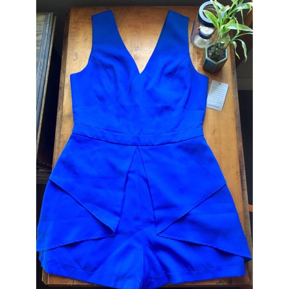 Electric Blue Romper